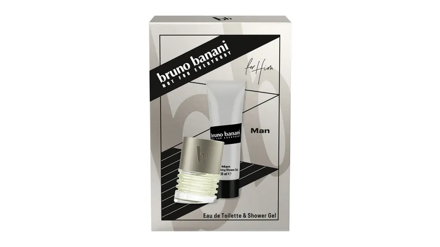 bruno banani Man Eau de Toilette + Duschgel Geschenkpackung