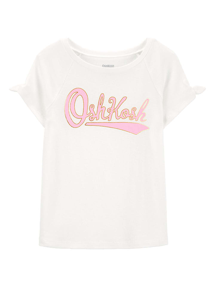 OshKosh Shirt in Weiß/ Rosa günstig kaufen