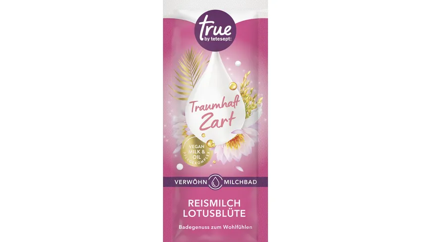 true by tetesept Reismilch Lotusblüte 25 ml