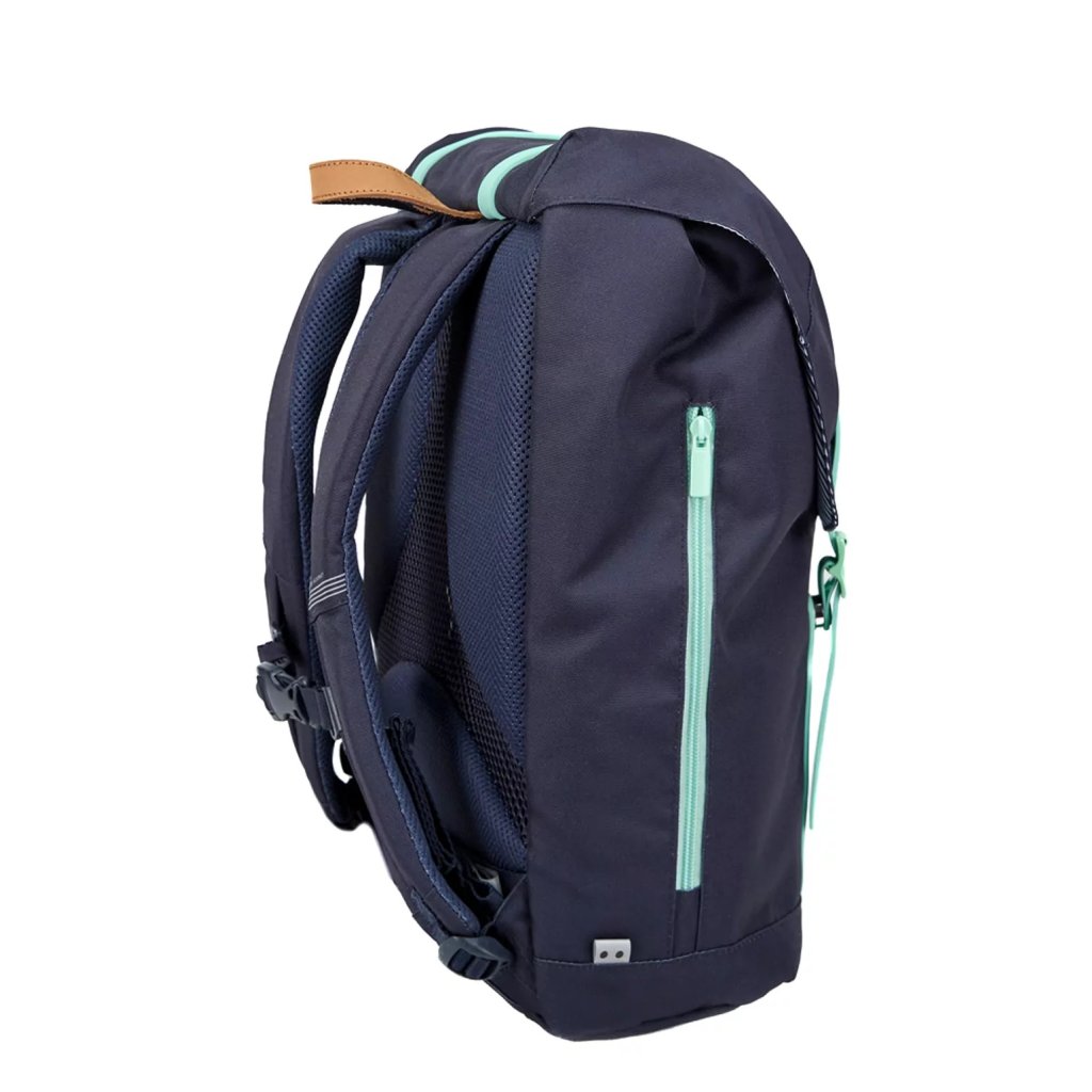 Frii of Norway Ergonomischer Schulrucksack 30L Neon Blue Denim