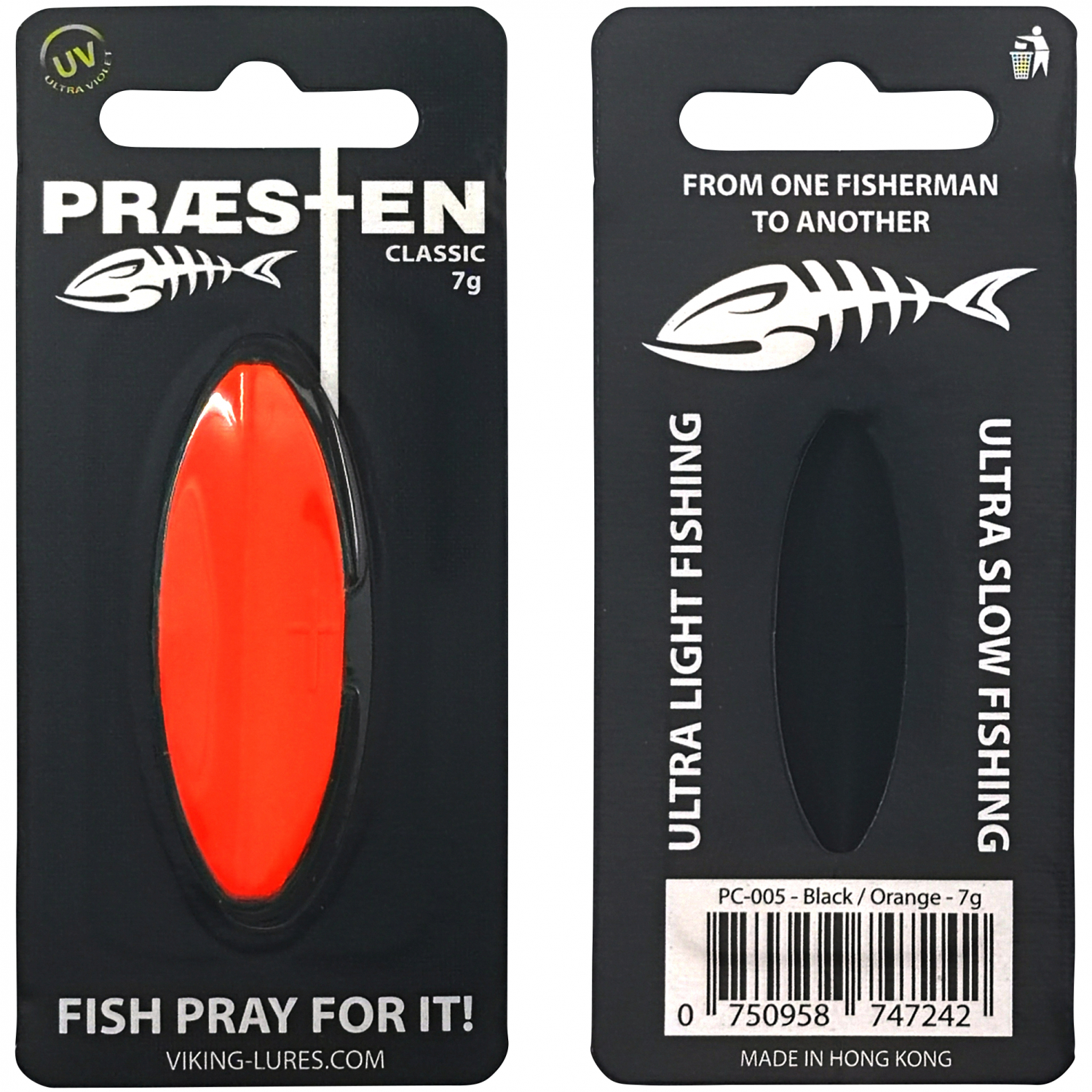 OGP Inlineköder Præsten Classic (Black/Orange)