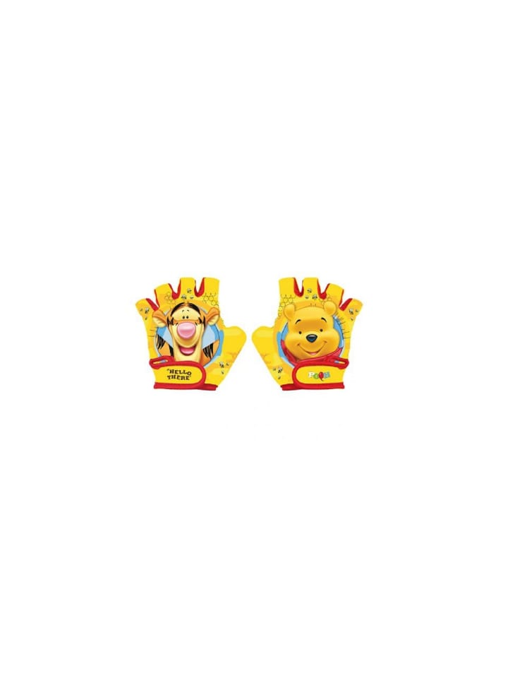Winnie Puuh Winnie Puuh Kinder-Fahrradhandschuhe Abenteuer in Gelb günstig kaufen onesize