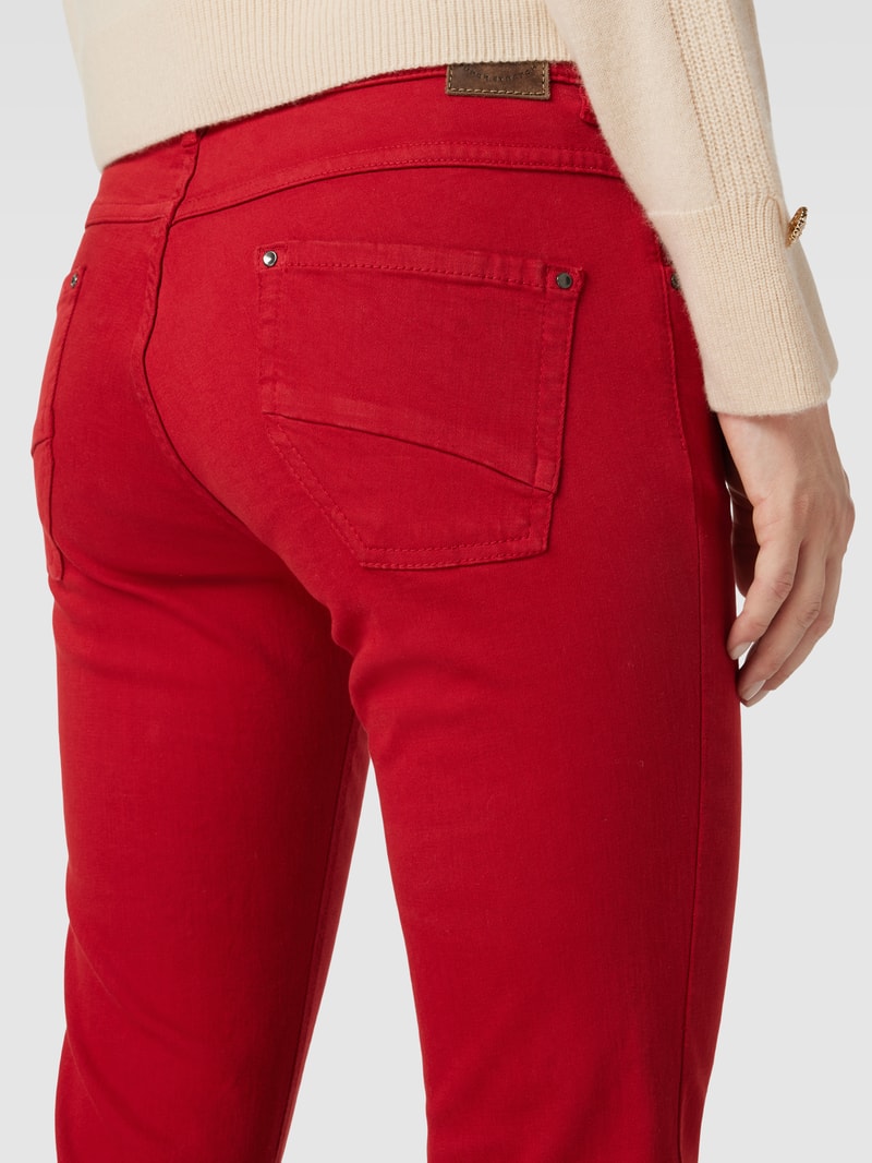 Slim Fit Jeans mit Stretch-Anteil Modell 'TWIGY' in rot