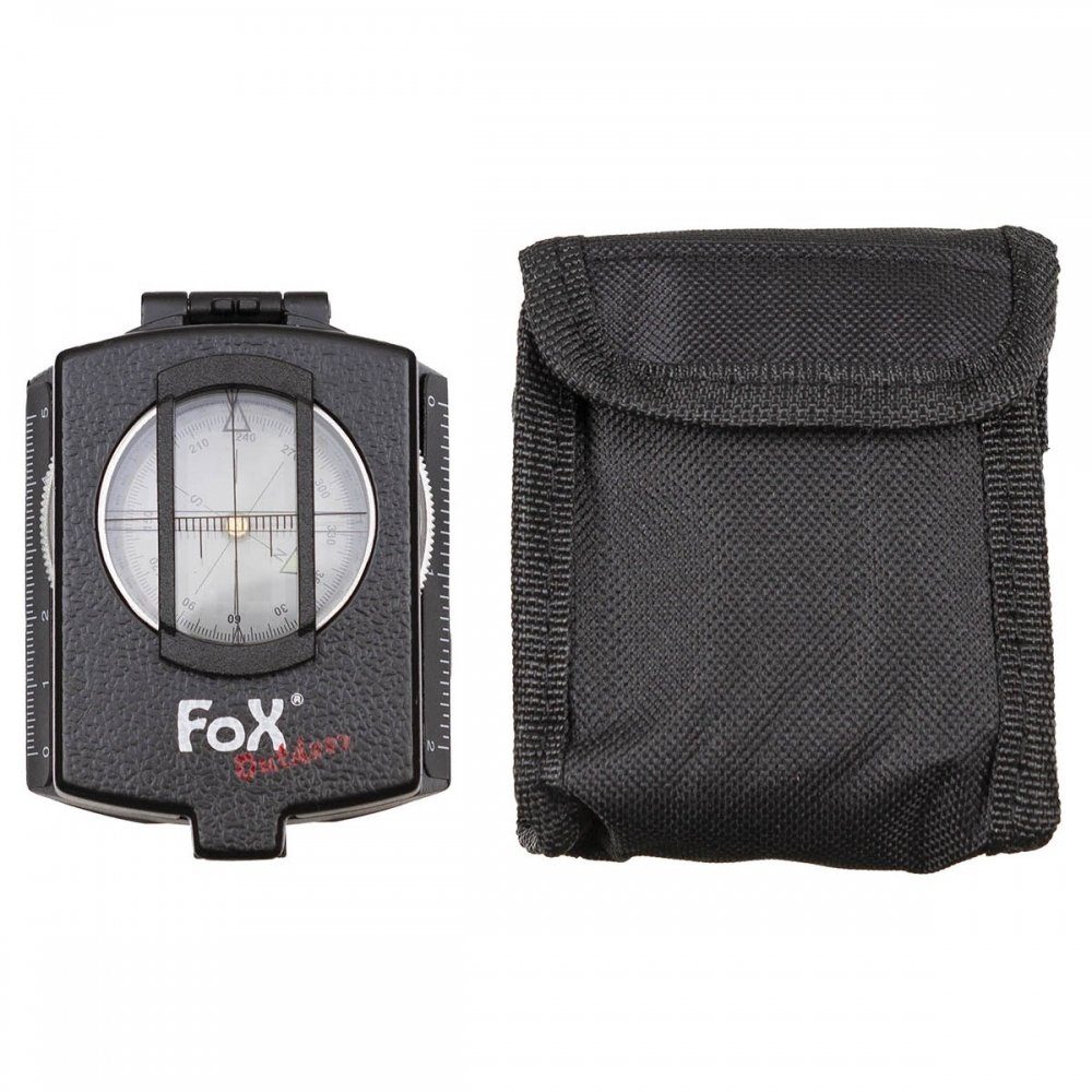 FoxOutdoor Kompass Kompass, Precision, Metallgehäuse