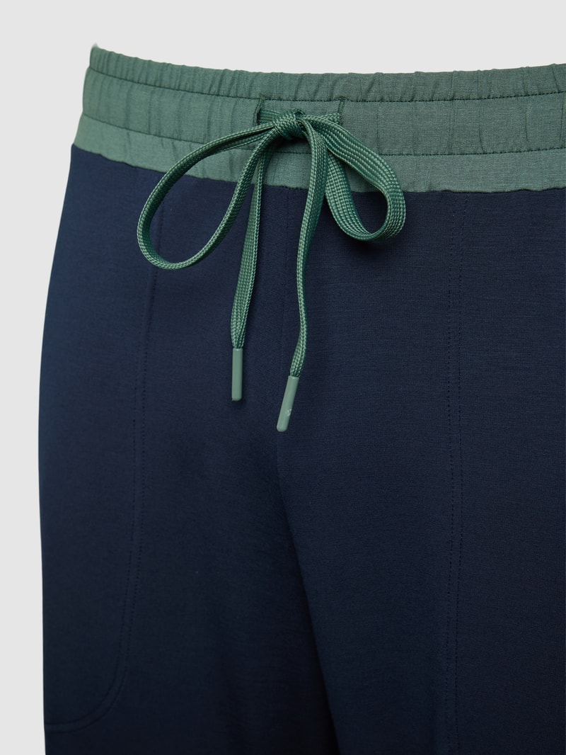 Pyjamahose mit elastischem Bund Modell 'DEEPSLEEPWEAR Balancing' in dunkelblau