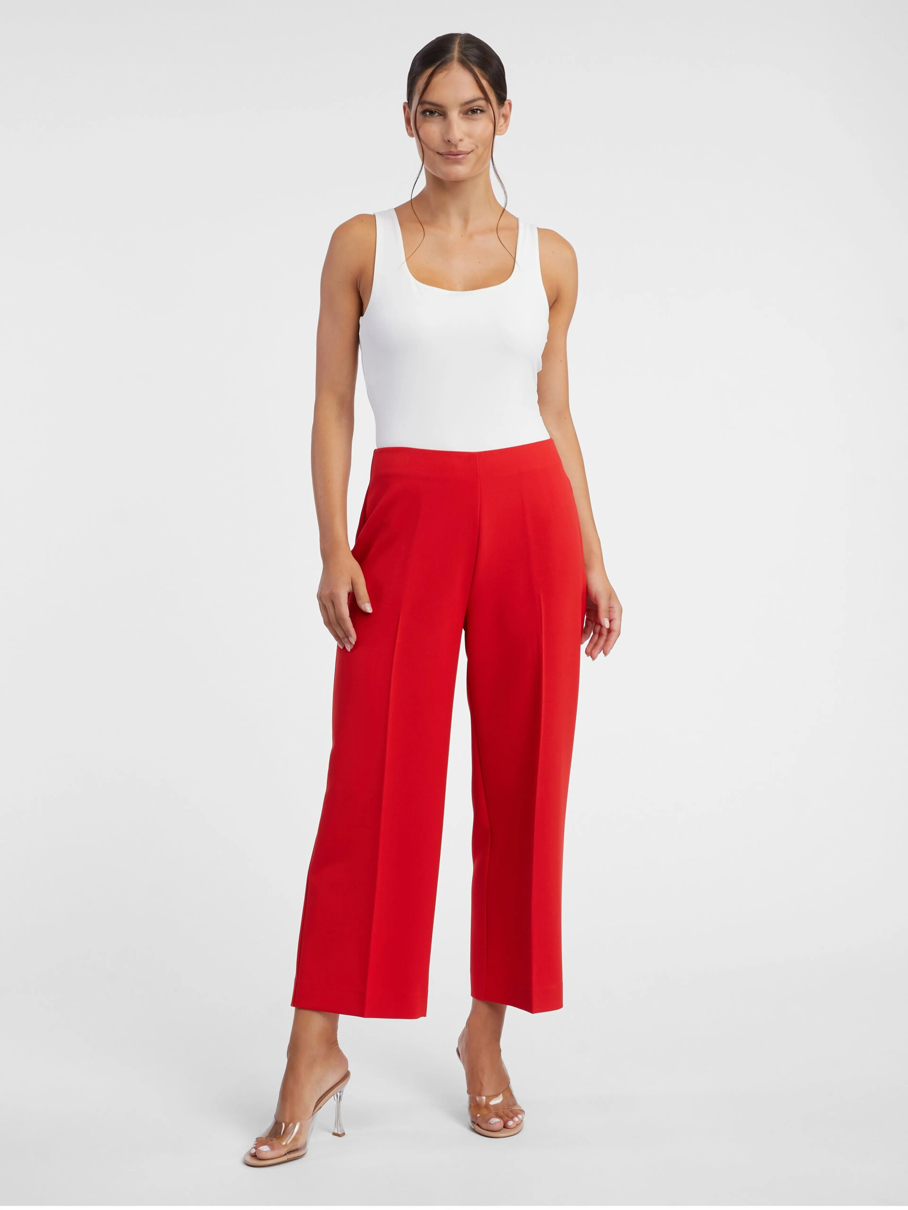 Rote Damen-Culottes ORSAY