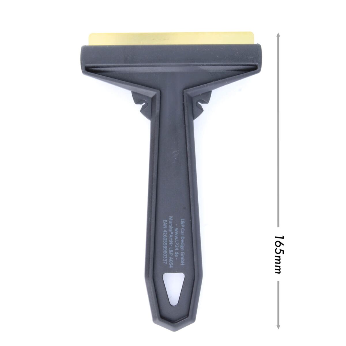 MURSKA Original Eiskratzer mit Messingklinge 165mm -Farbe zufällig-