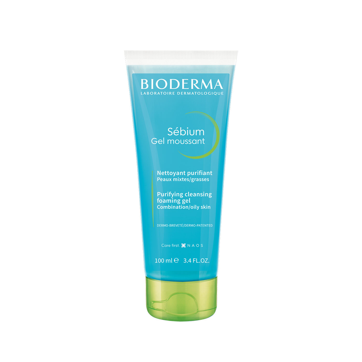 Bioderma Sébium Gel Moussant Nettoyant Purifiant Doux Peaux Mixtes à Grasses