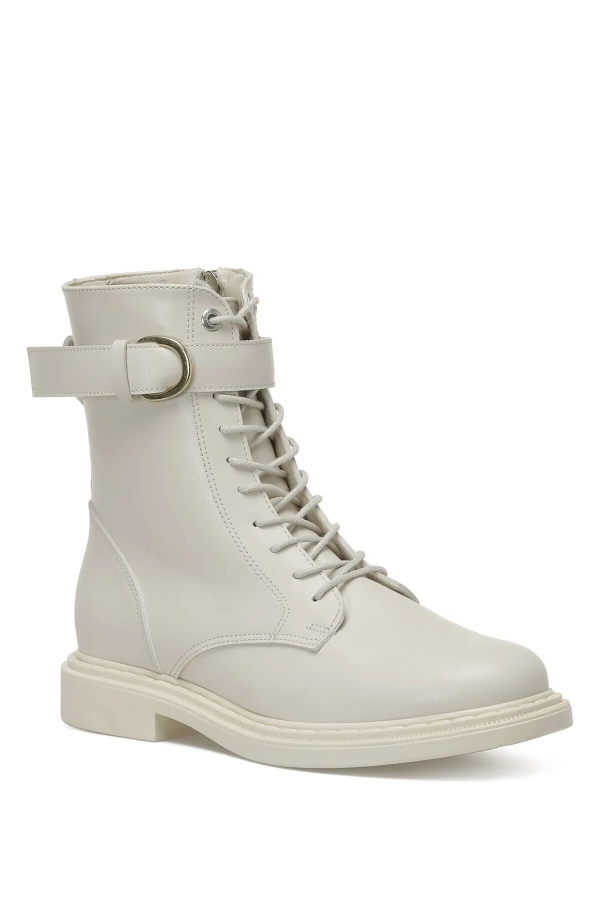 İnci  Damian 2pr Beige flache Stiefel für Damen