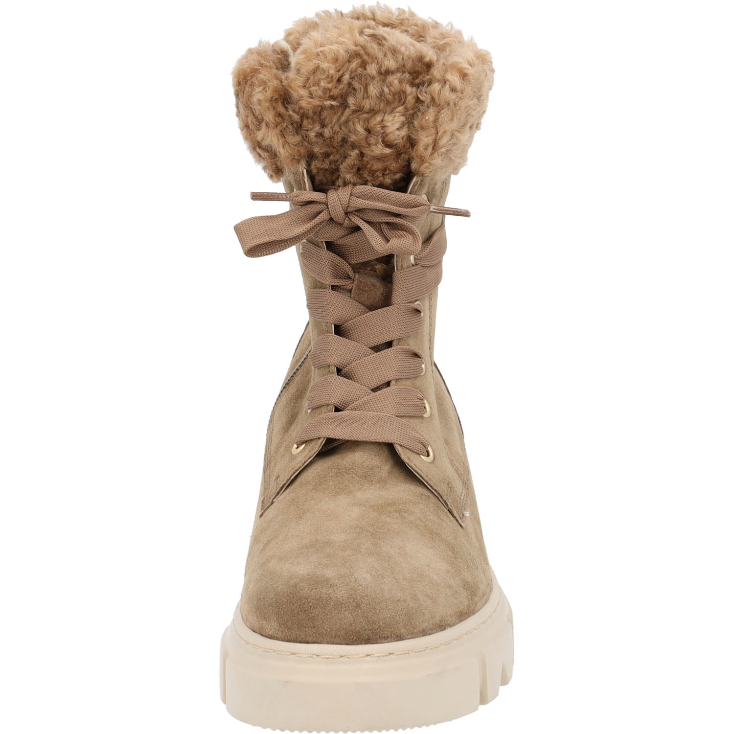 Gabor 31.731, Schnürstiefel, Damen, Beige
