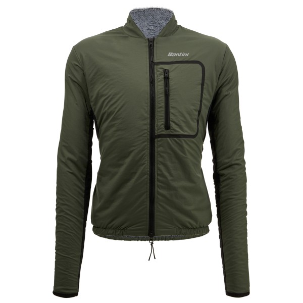 Santini - Alpha Trai Lined Windproof Gravel Cycling Jacket - Fahrradjacke