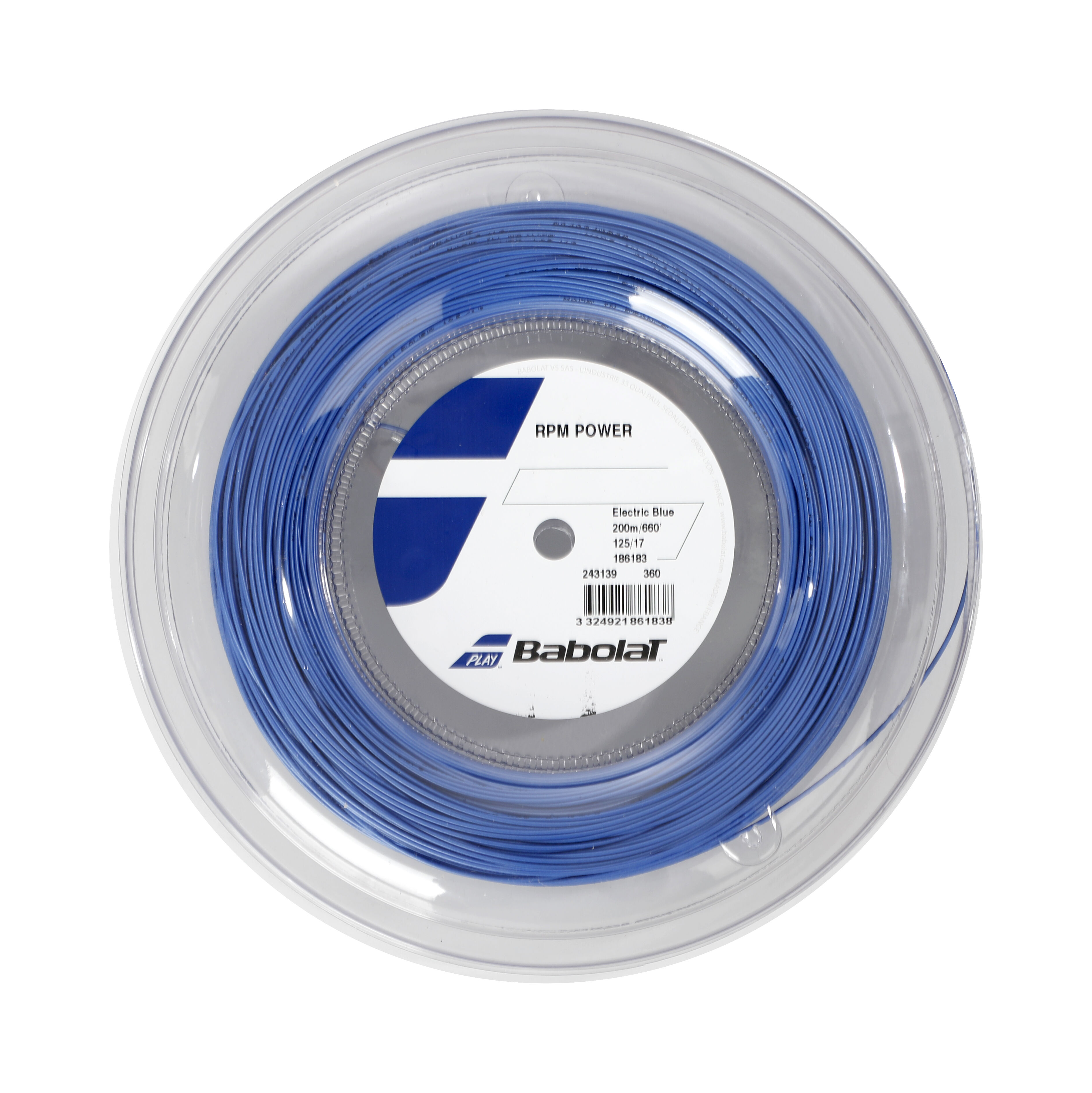 RPM Power Saitenrolle 200m - Blau