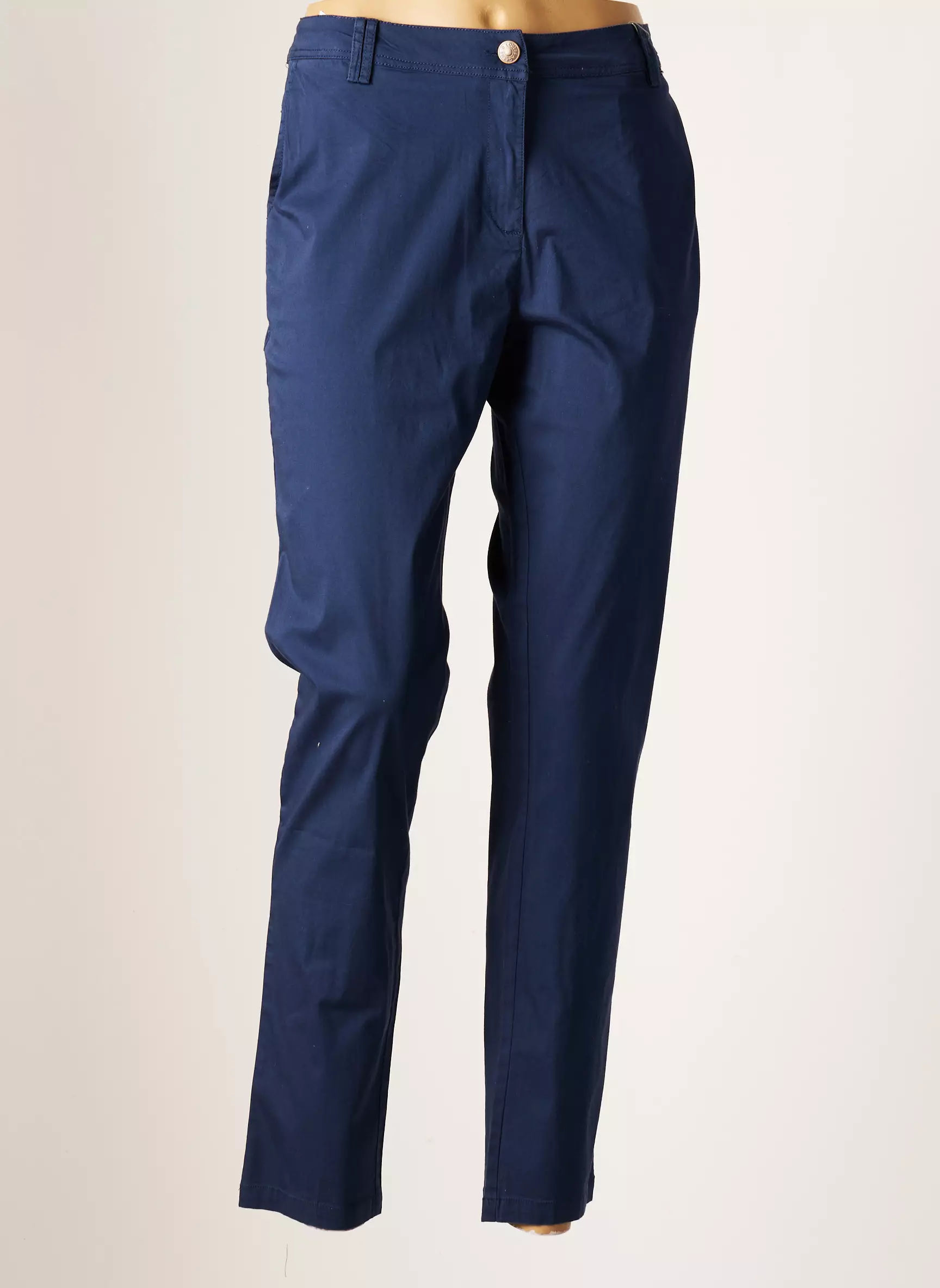 Agathe   Louise Pantalons Chino Femme couleur bleu