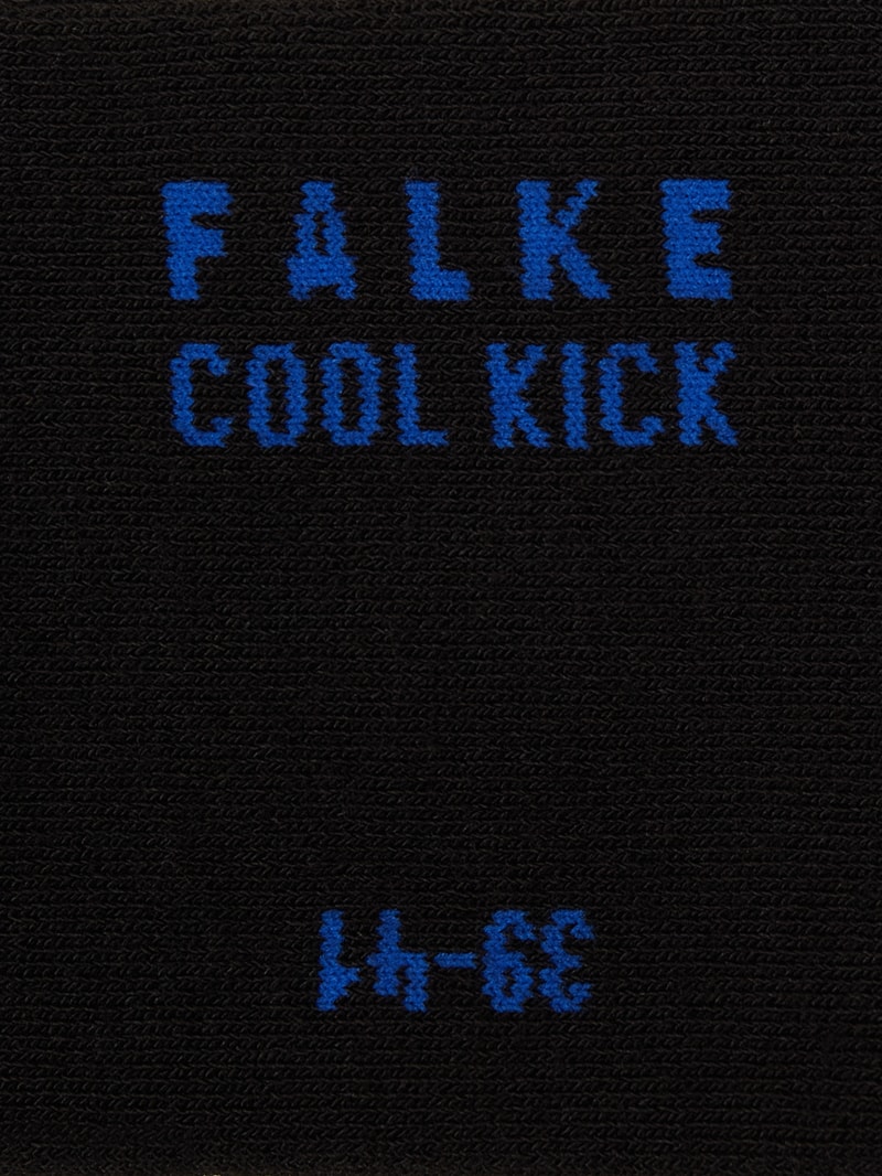 Socken mit gepolsterter Sohle Modell 'Cool Kick' in schwarz