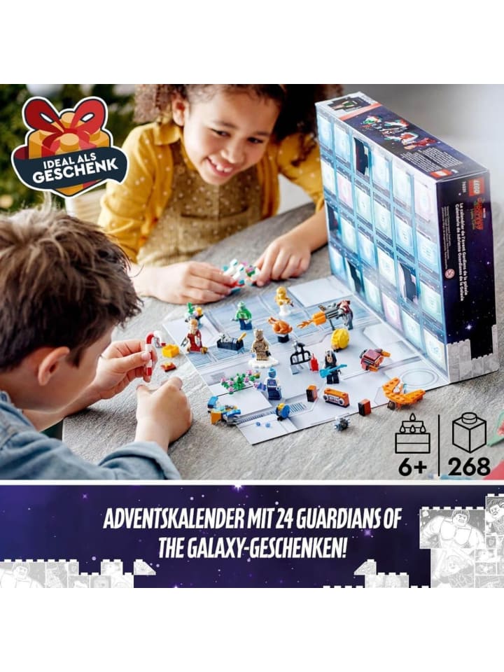 LEGO Marvel Super Hereos Adventskalender in Mehrfarbig ab 6 Jahre günstig kaufen onesize