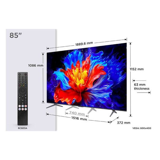 TCL 85QLED810K - Téléviseur QLED 85