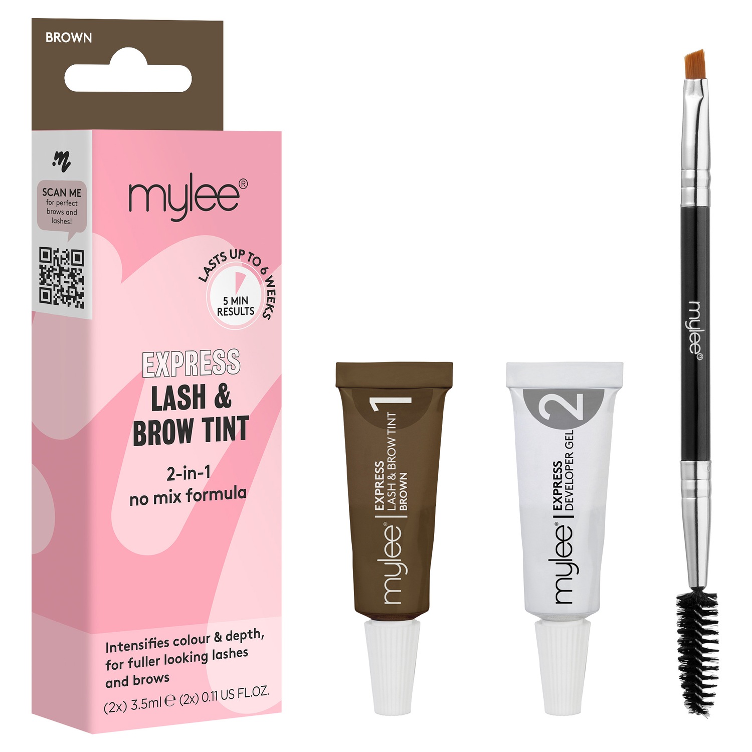 Express 2 in 1 Wimpern und Augenbrauen Farbe