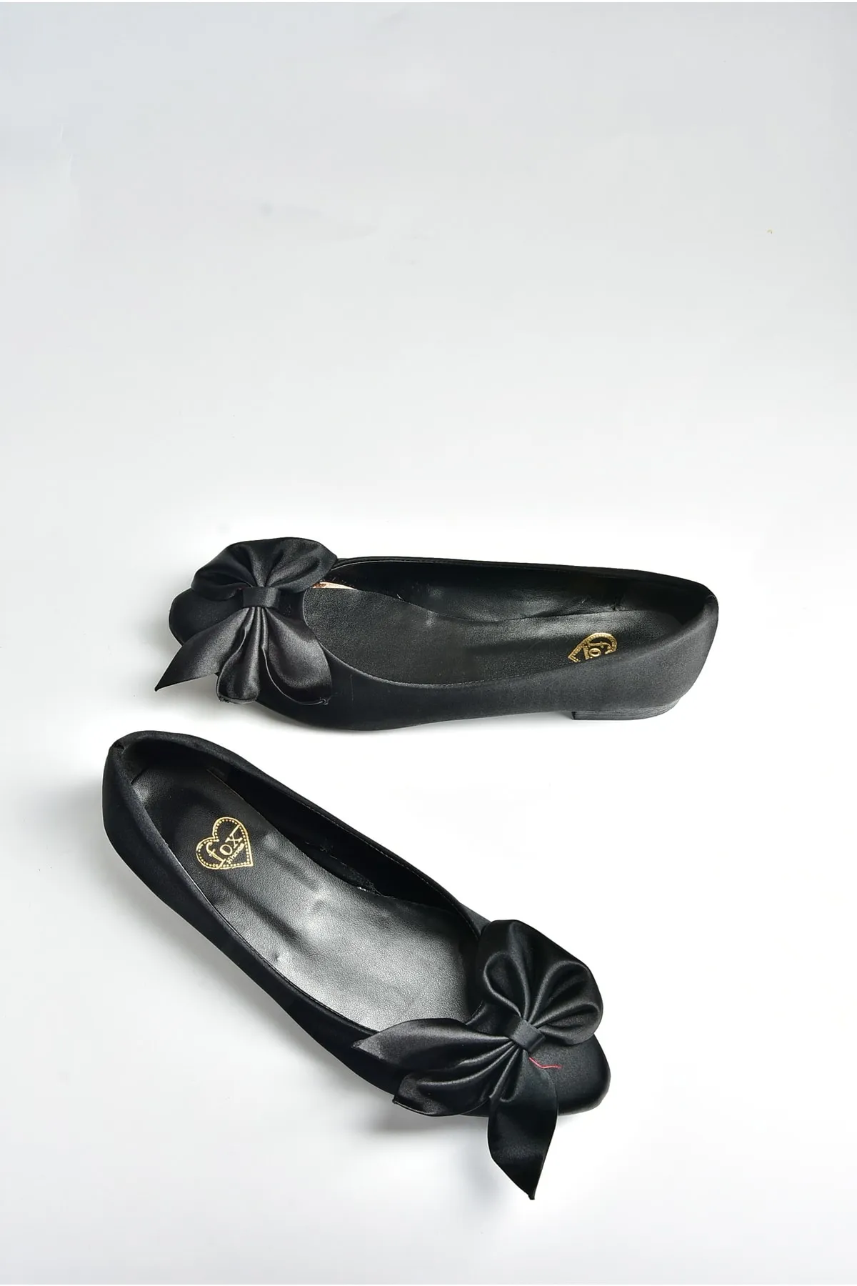 Fox Shoes  Schwarze Damen Ballerina Ballerina H726810504