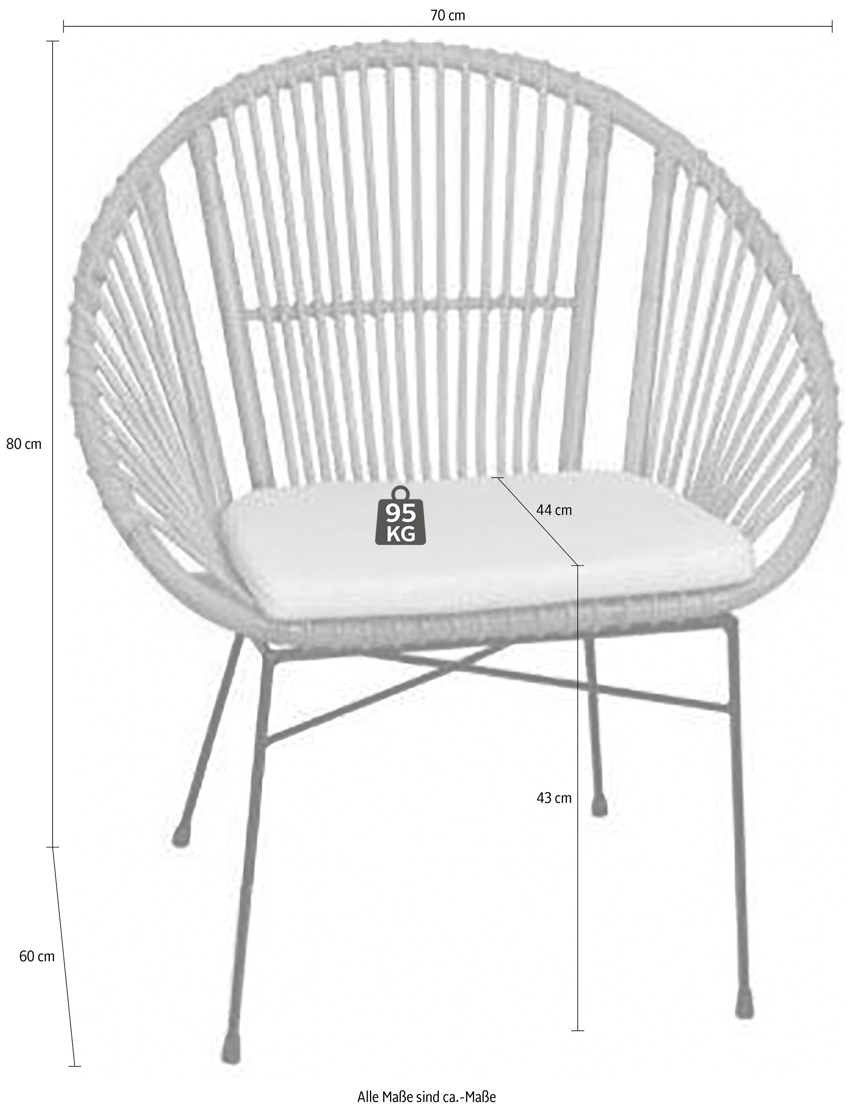 Home affaire Rattanstuhl