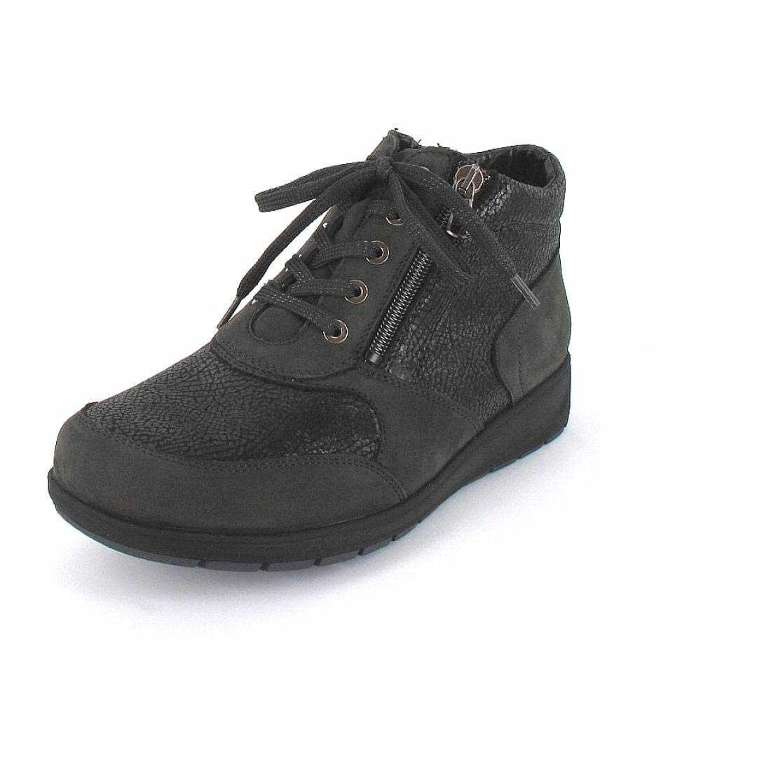 WALDLÄUFER Schnür-Stiefeletten grau Mimi
