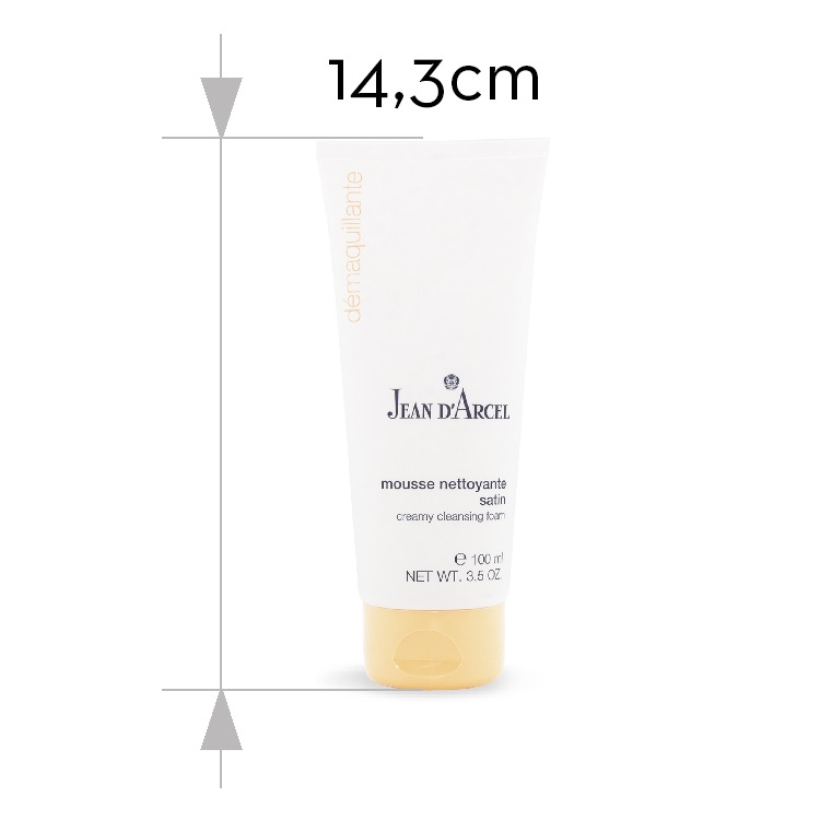 mousse nettoyante satin DÉMAQUILLANTE - Reinigungscreme - reinigt intensiv und schonend