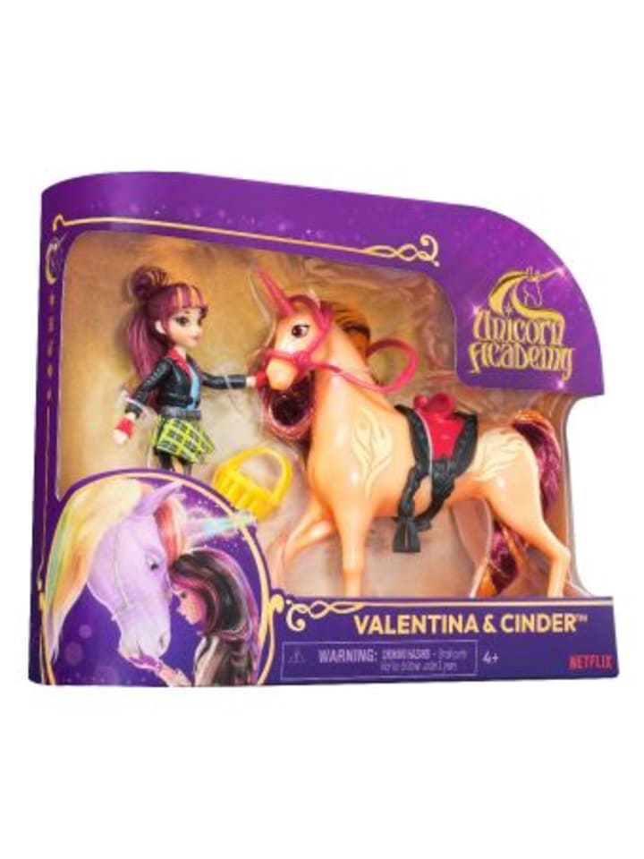 Amigo Spielzeug - UCA Small Doll & Unicorn Valentina & Cin günstig kaufen onesize