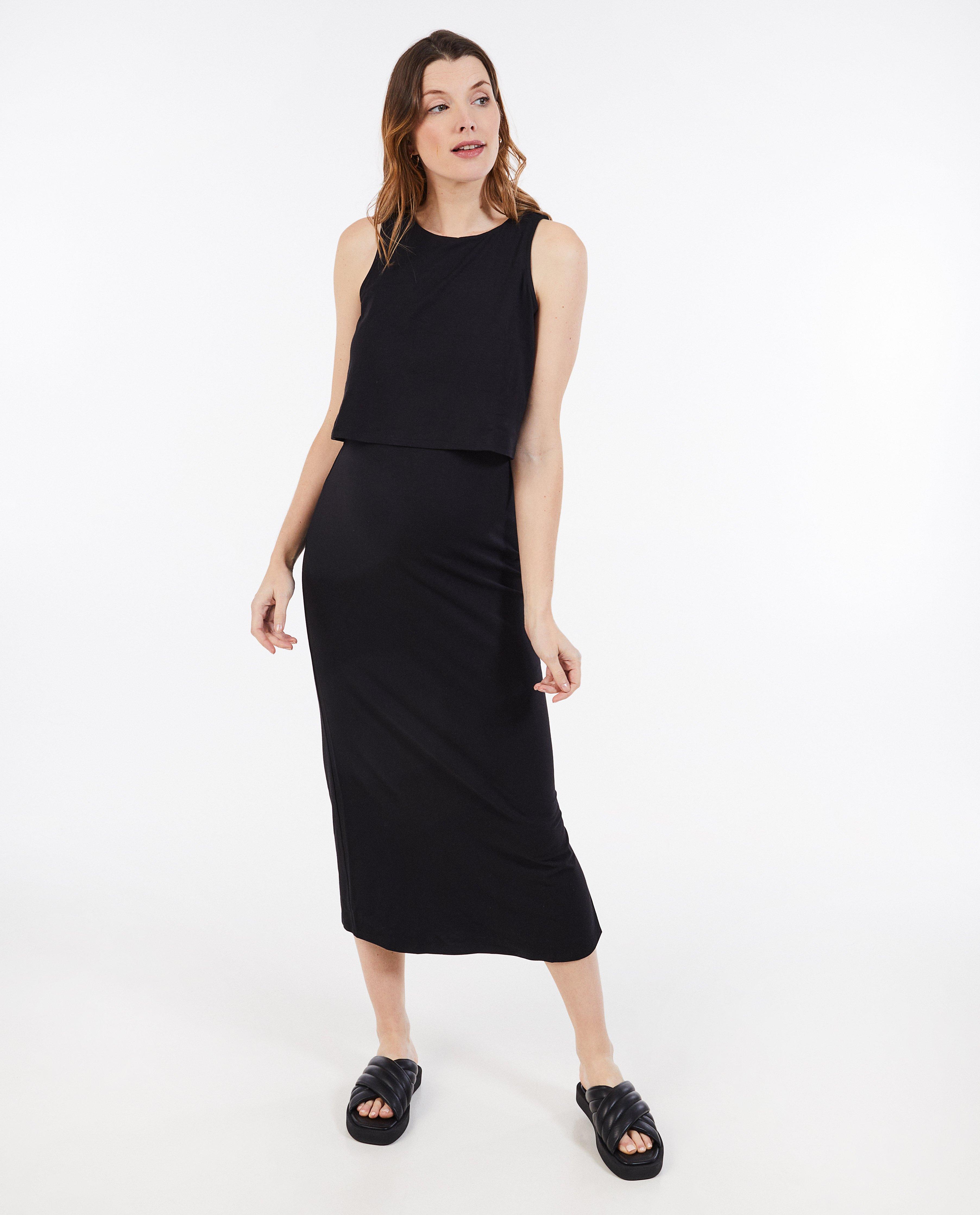 Atelier Maman fekete kismama ruha
