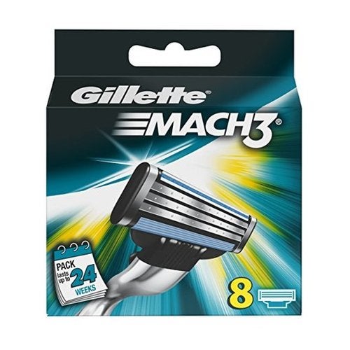 Gillette Mach3 8 terää