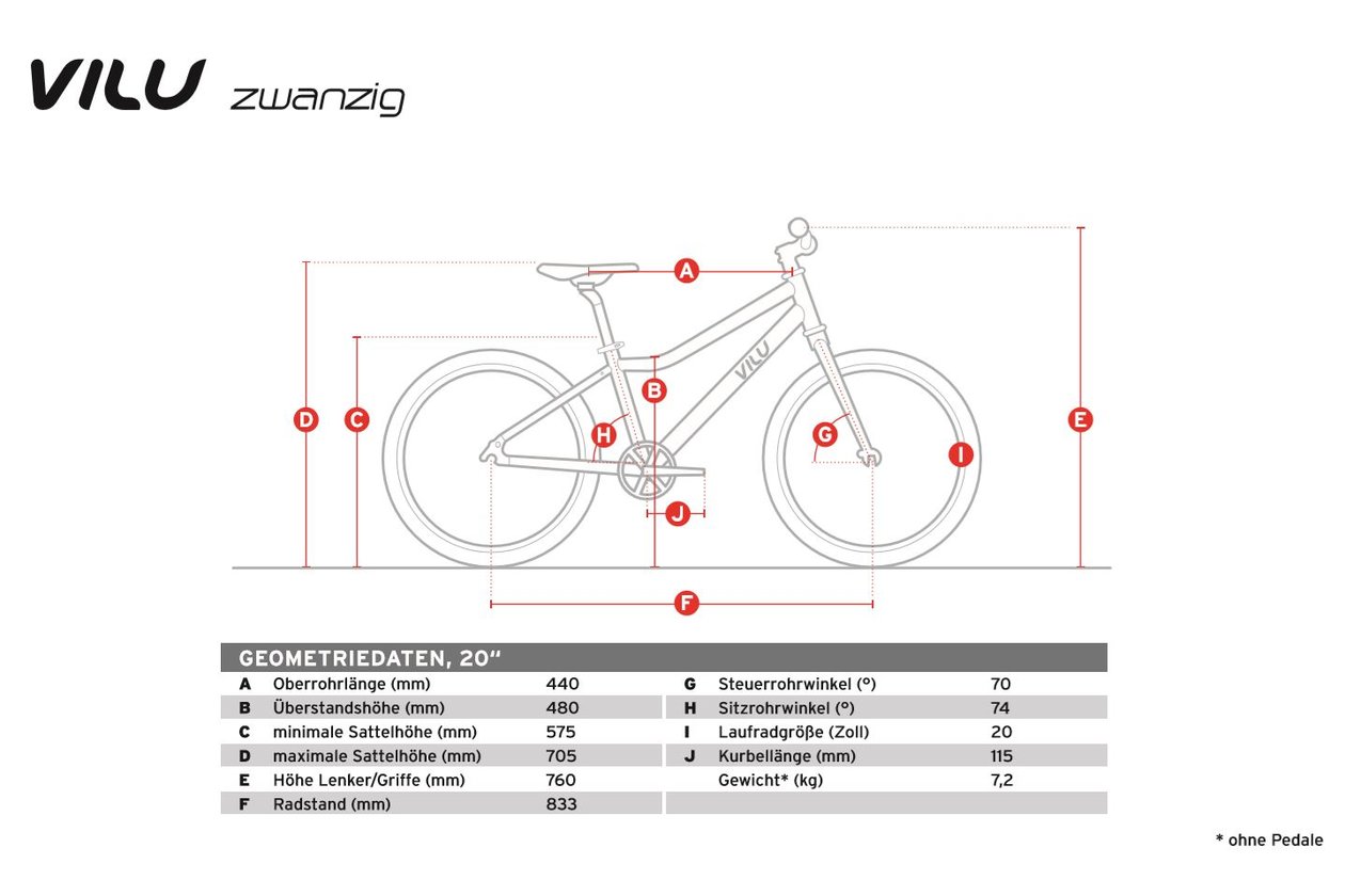 Vilu ZWANZIG - 2024 - 20 Zoll - Diamant