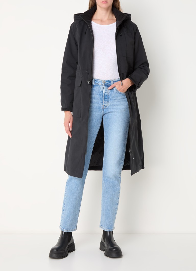 Ilse Jacobsen Thermy parka with detachable hood