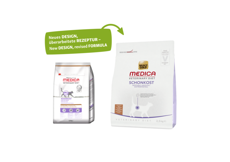 SELECT GOLD Trockenfutter SELECT GOLD Medica Schonkost 2,5 kg