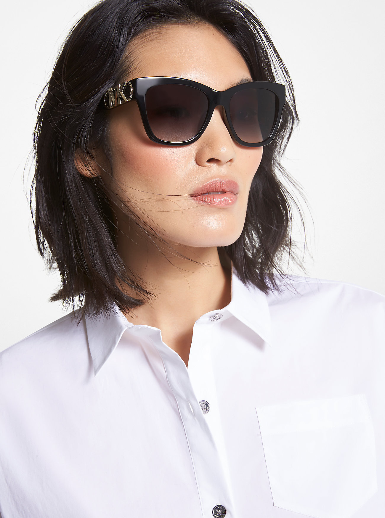 Empire Square Sunglasses - BLACK