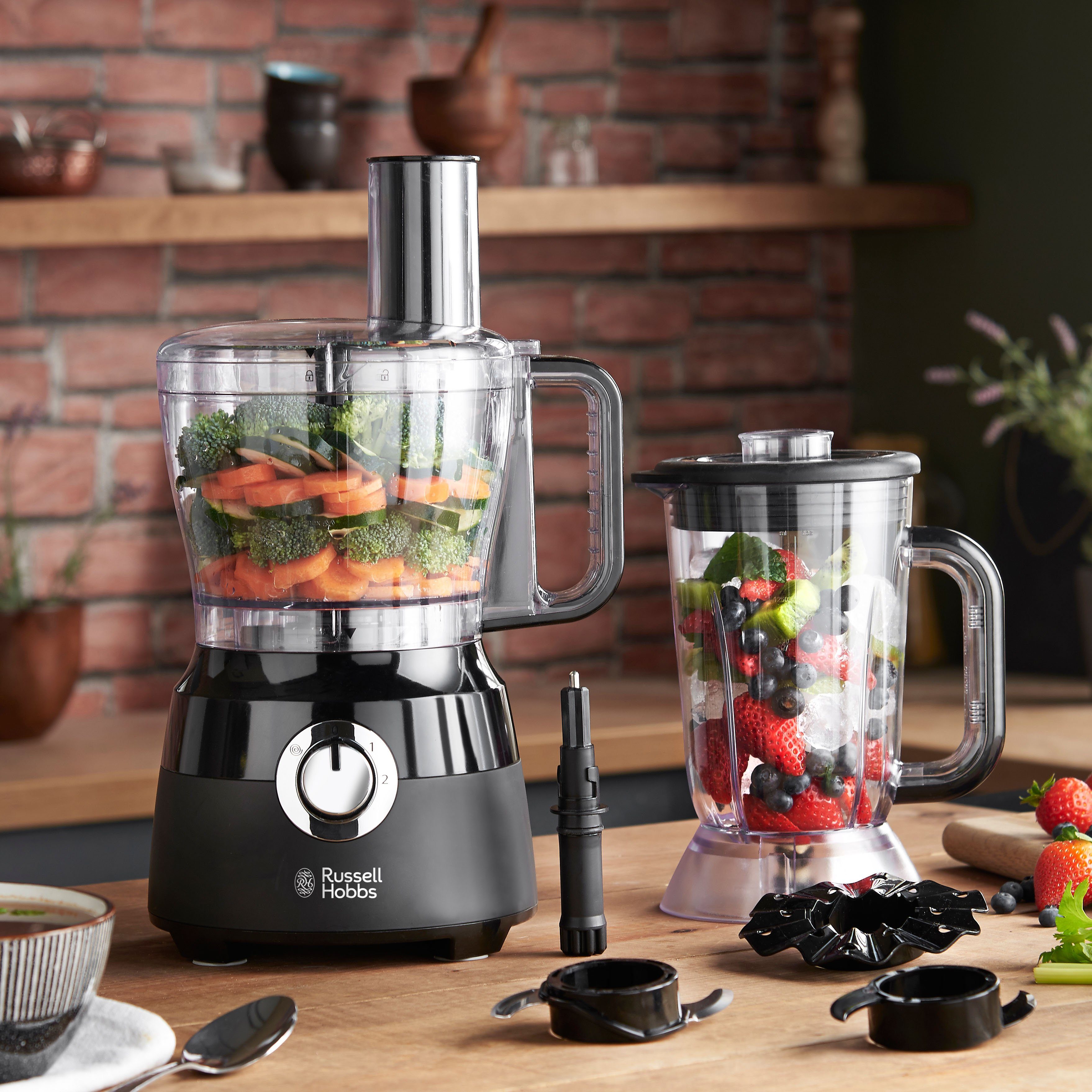 RUSSELL HOBBS Zerkleinerer Matte Black 24732-56, 600 W