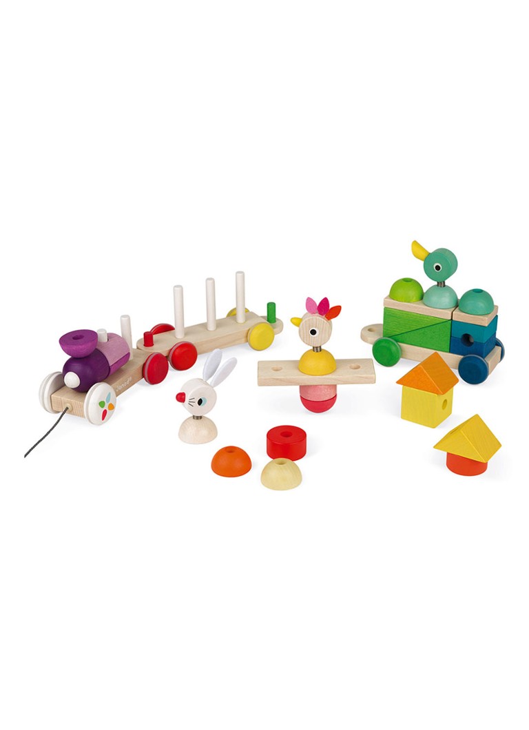 Janod Zigolos wooden toy train