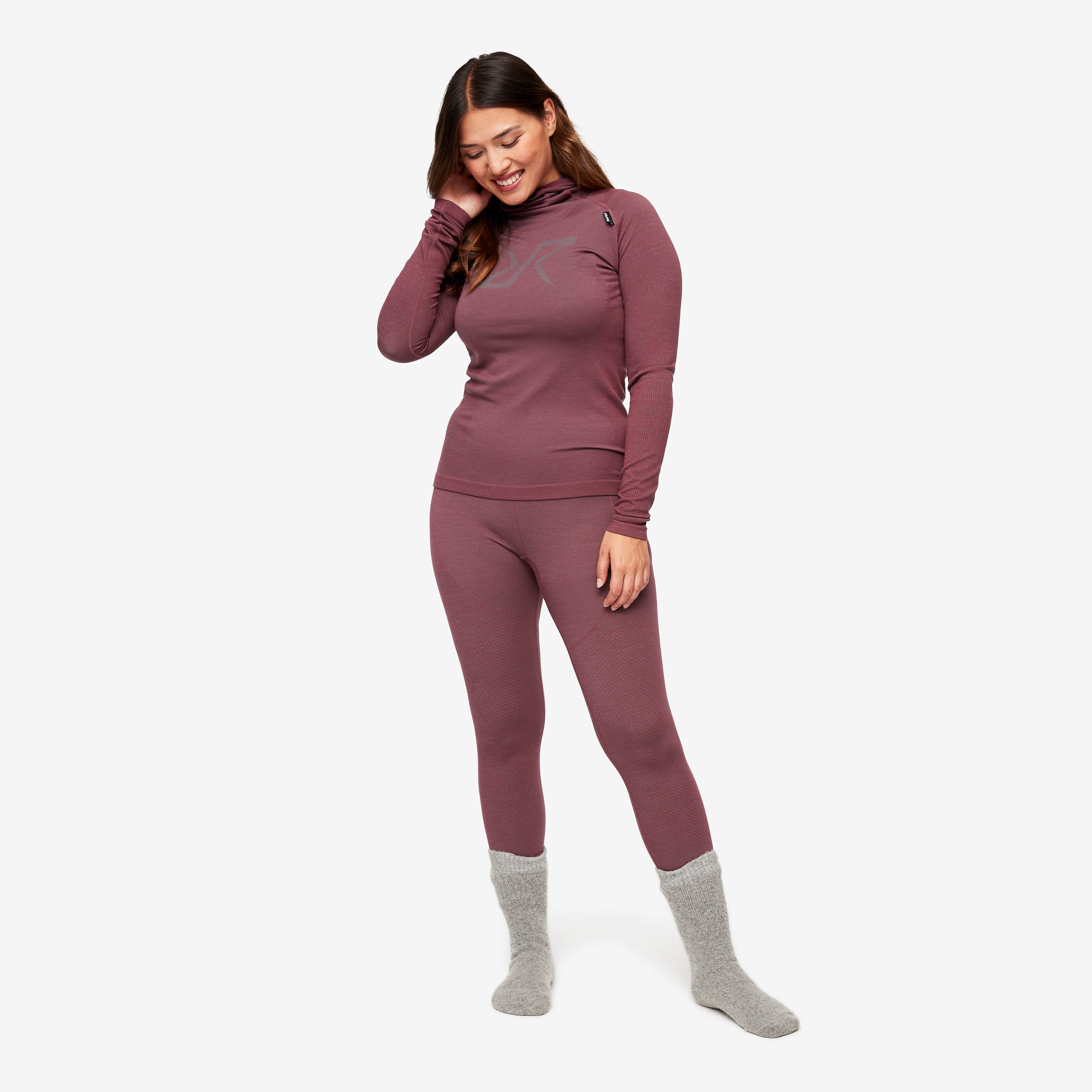 Fuse Merino Base Layer Set Femme Cherry