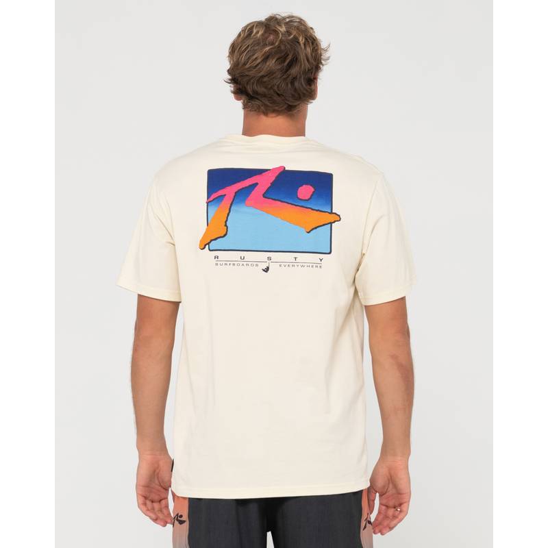 RUSTY BEFORE CROWDS SHORT SLEEVE TEE T-Shirt Herren