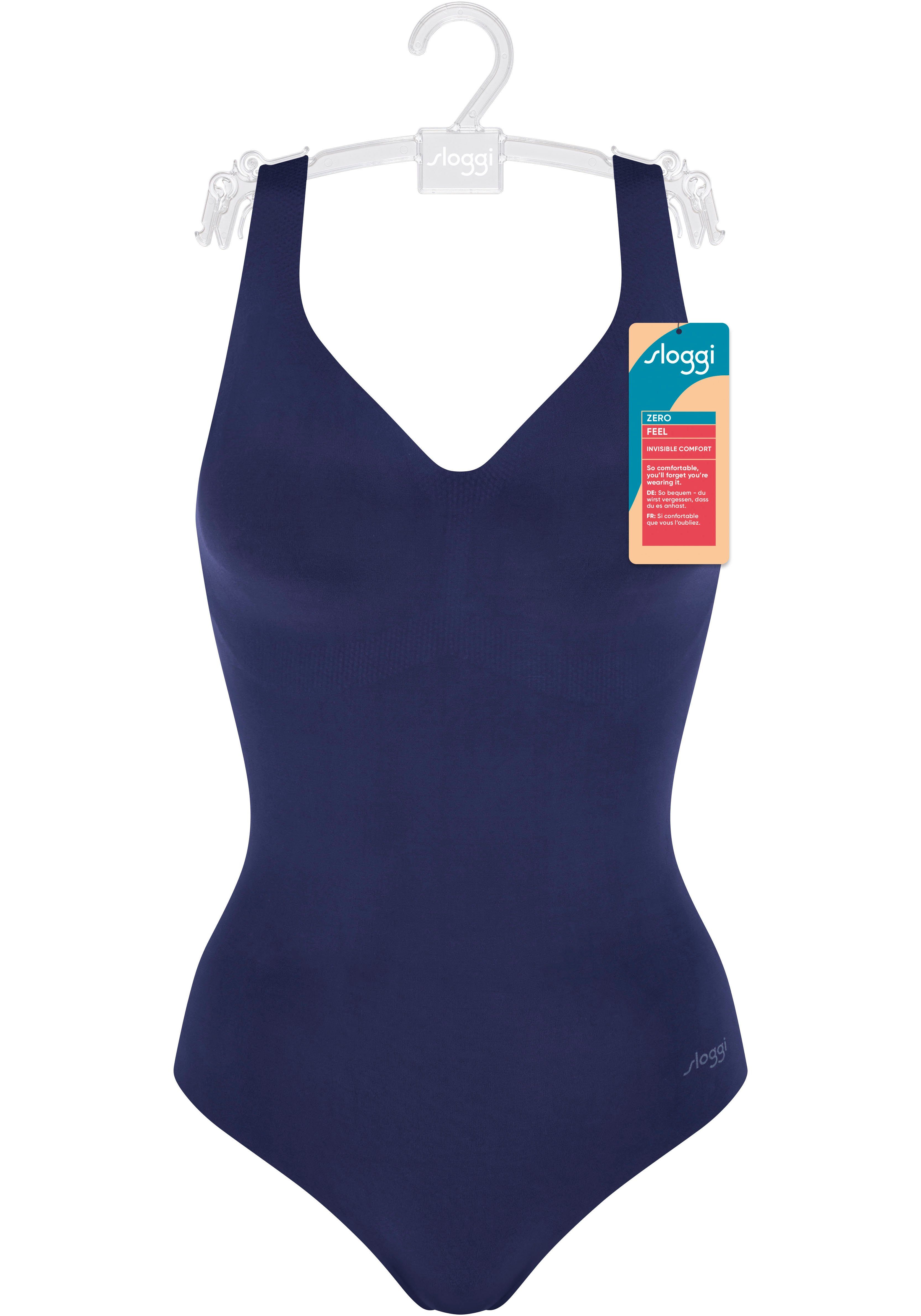 Sloggi T-Shirt-Body Zero Feel nahtlos und mit extra flachen Kanten- nichts zeichnet sich ab