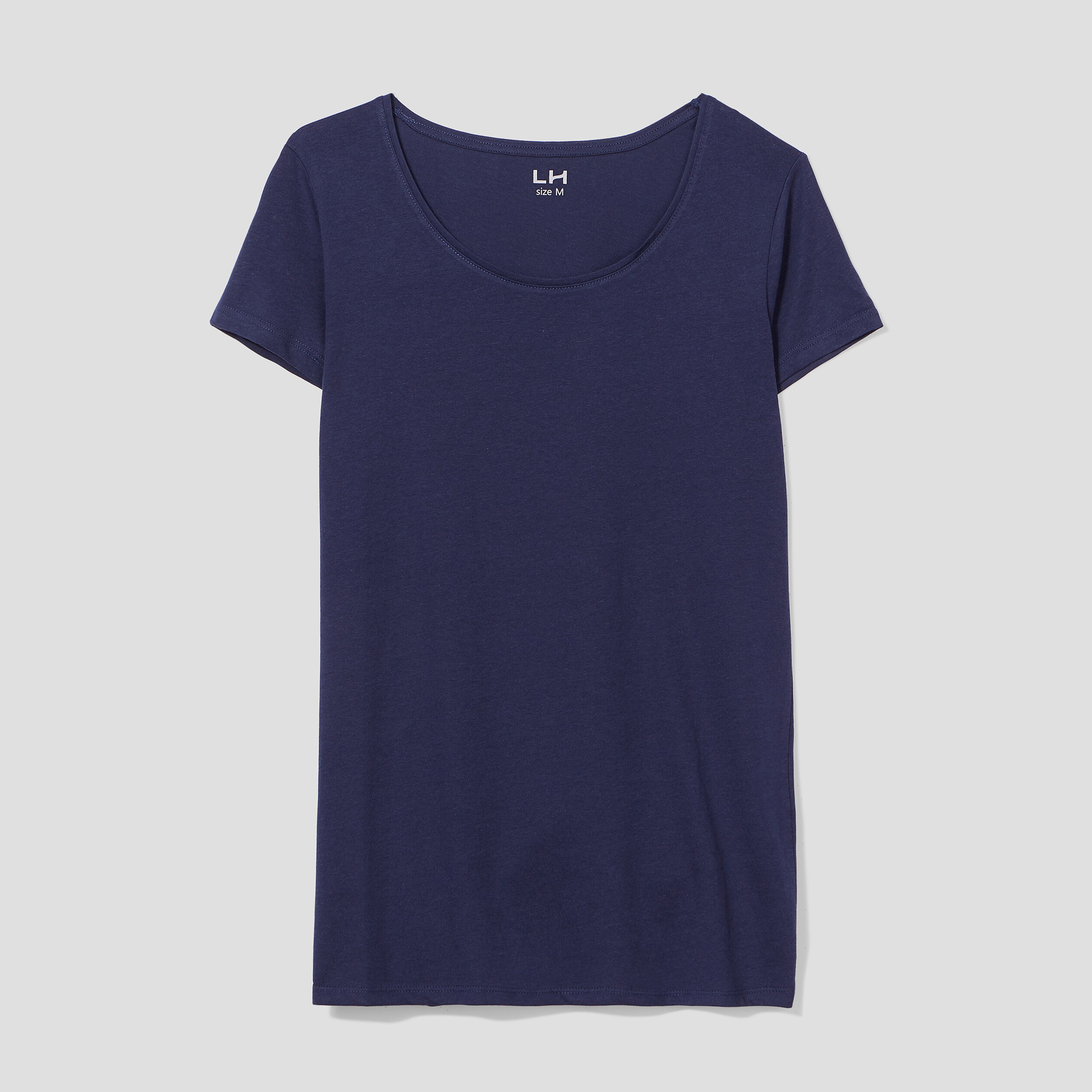 T-shirt manches courtes bleu marine femme | La Halle