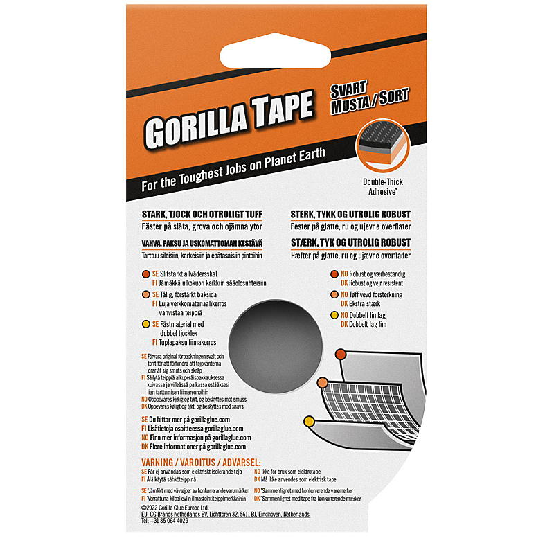 Gorilla Tape handy roll 25 mm, 9,14 m, Gorilla