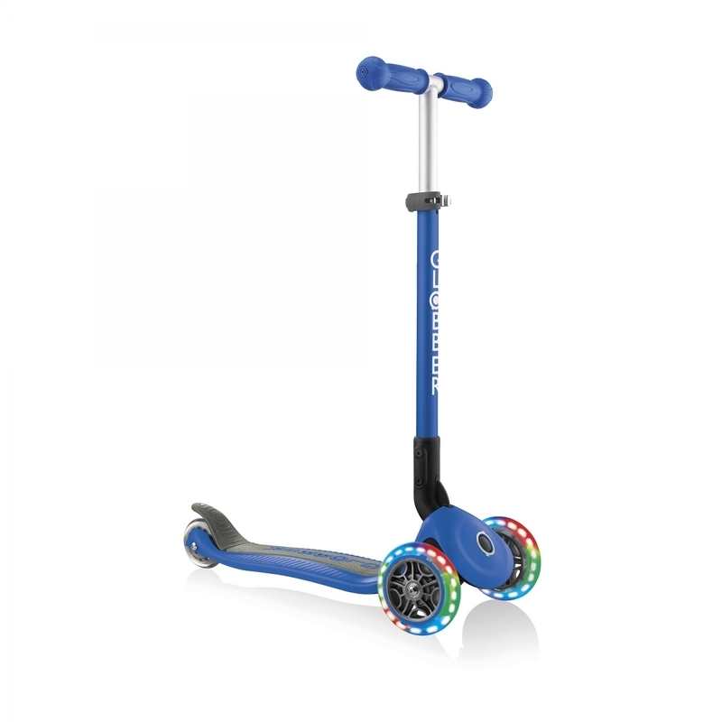 Trottinette PRIMO FOLDABLE LIGHTS 3 roues lumineuses, pliable