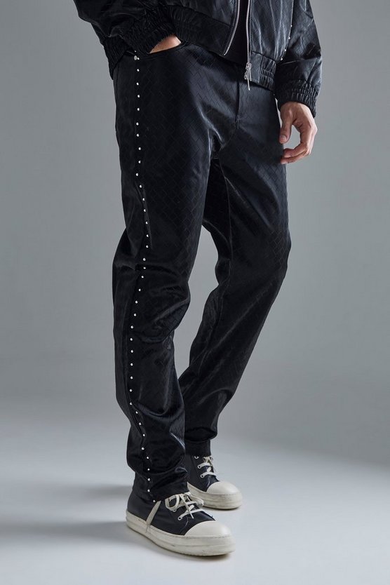 PU-Hose mit geradem Bein