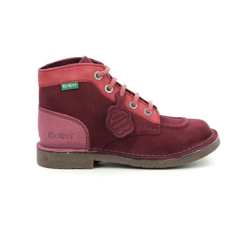 Bottillons cuir Kick Col