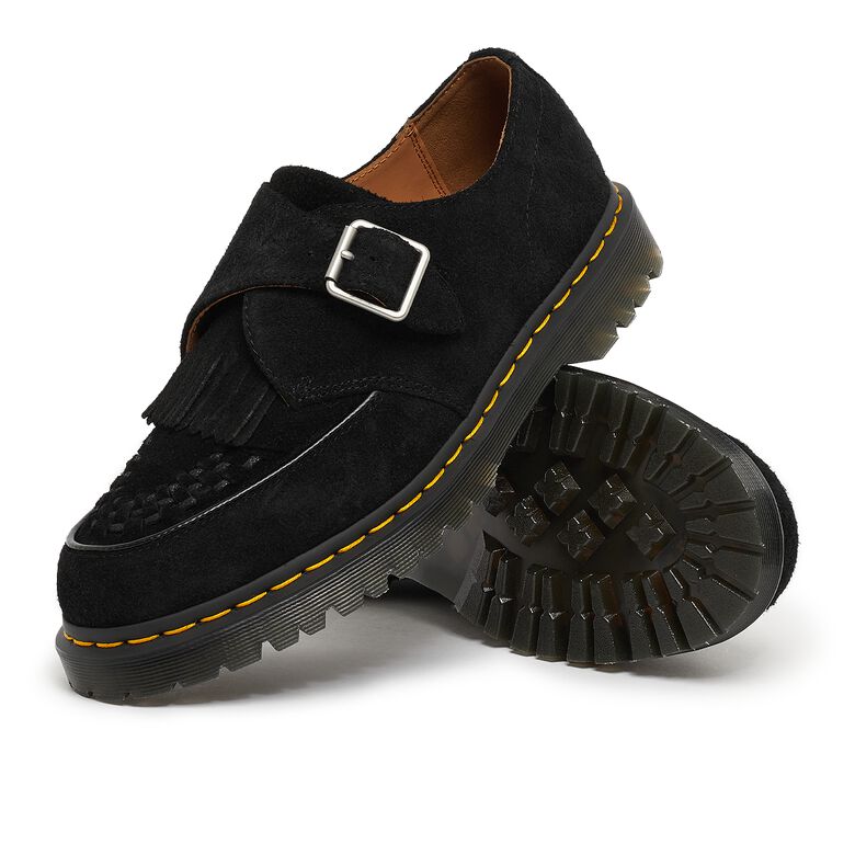 Dr. Martens Ramsey Monk KLT Loafer black desert oasis suede