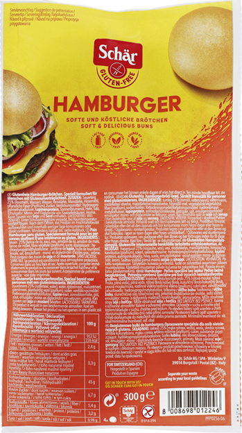 Schär Hamburger-Brötchen glutenfrei