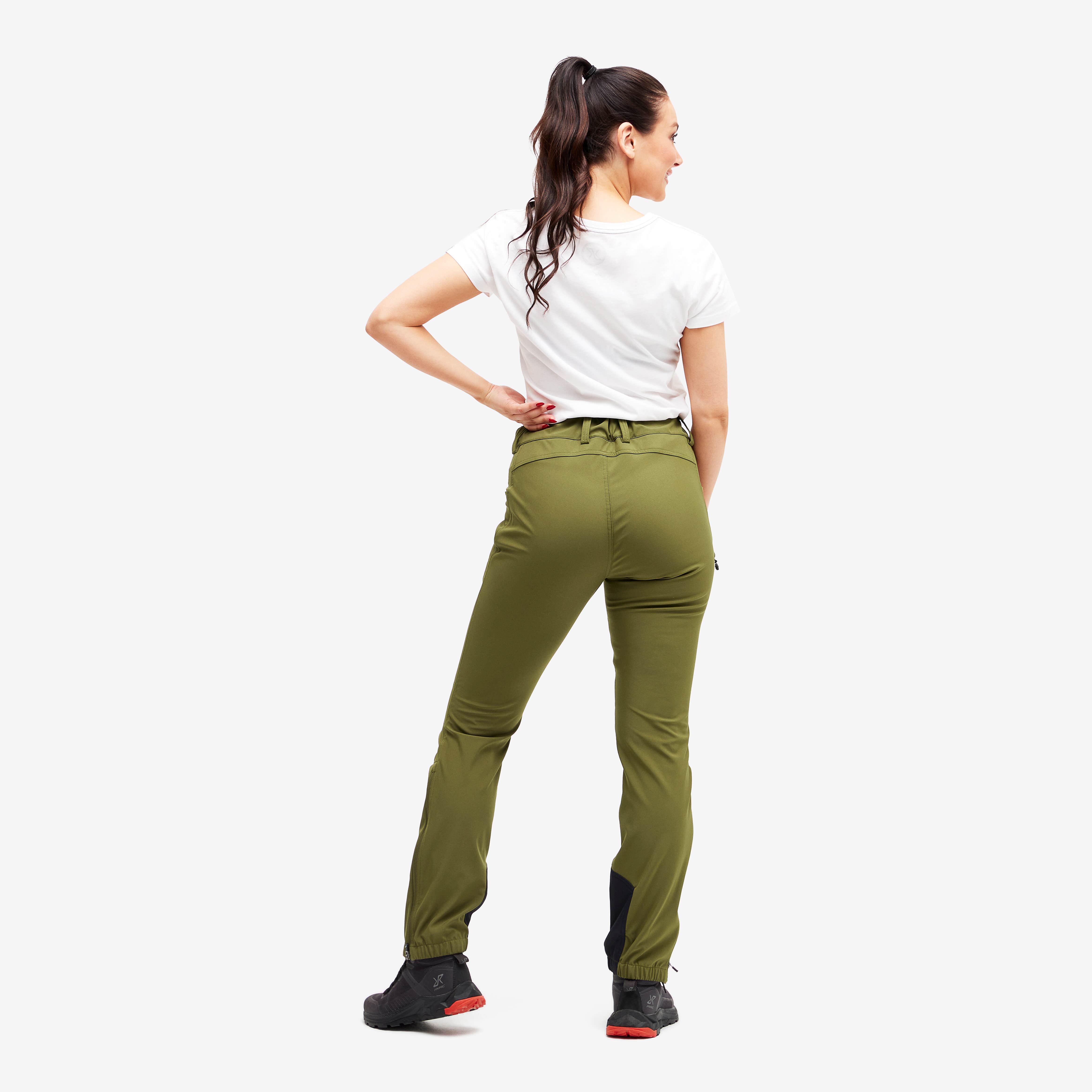 Trail Pants Femme Dark Olive