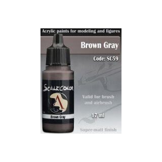 Scale Color: Brown Gray (17 ml)