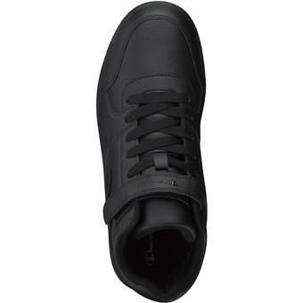 Champion Rebound Vintage Mid Sneaker in schwarz