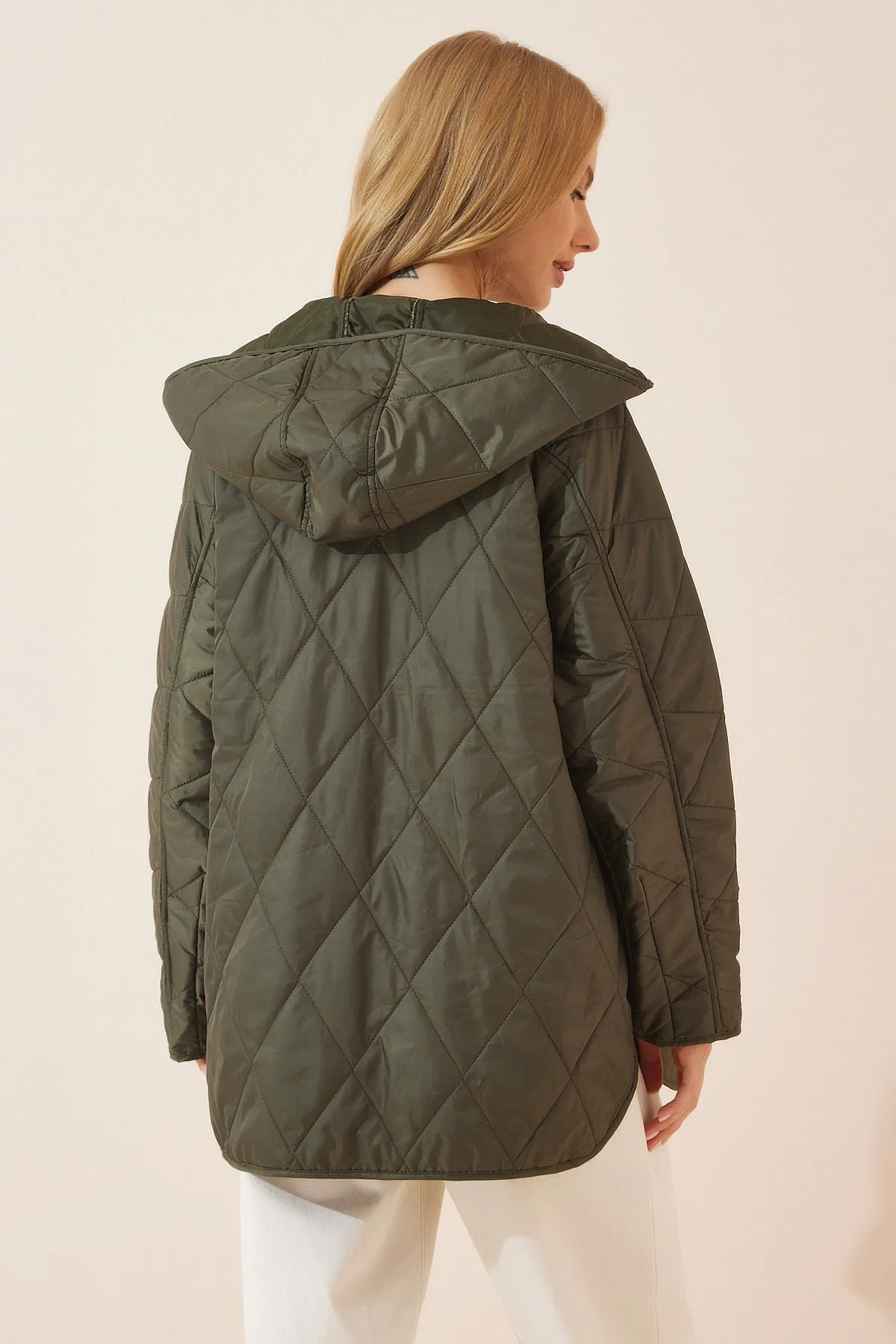 Happiness İstanbul  Winterjacke - Grün - Puffer