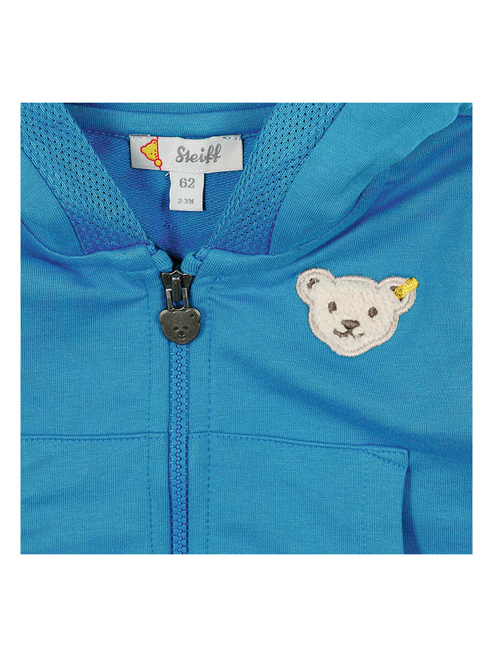 Steiff Sweatjacke in Blau günstig kaufen
