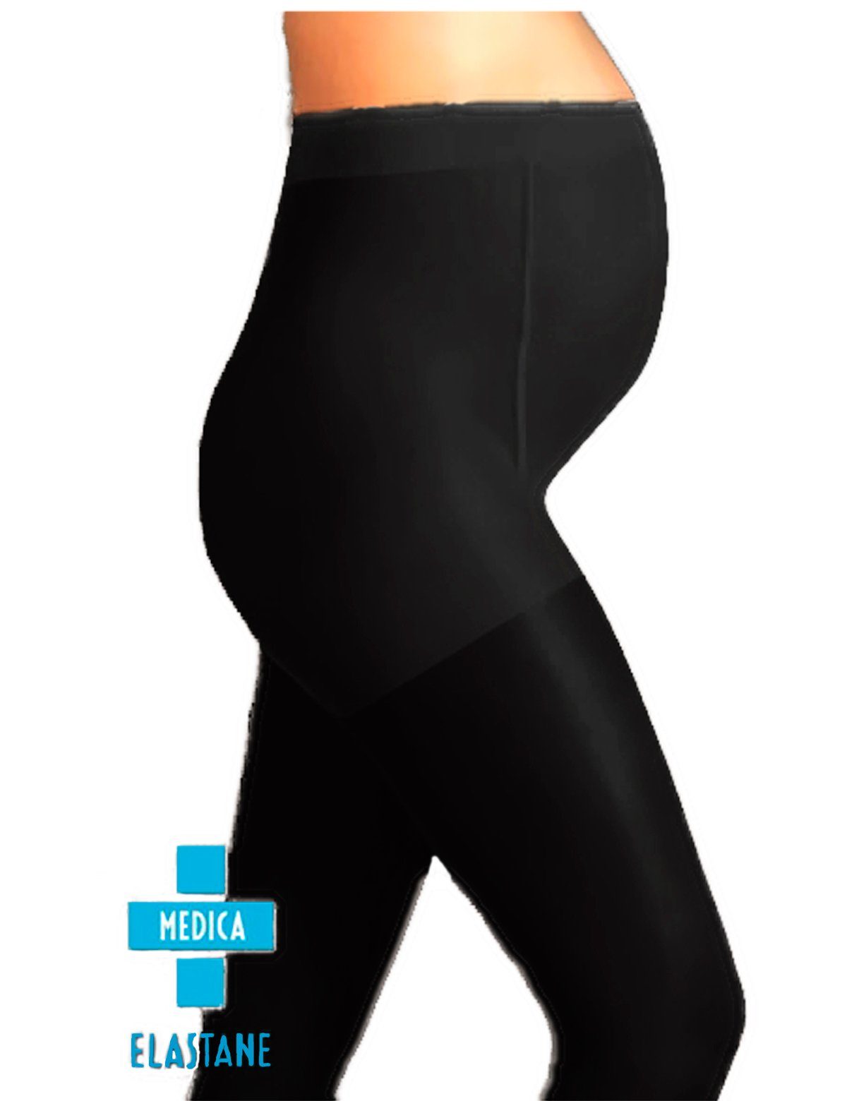 YESET Umstandsstrumpfhose Umstandsstrumpfhose Stütz-Strumpfhose 40den Schwarz M / 2 40 DEN